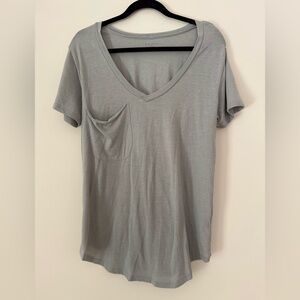 Z Supply Moss Grey Short Sleeve Relaxed T-Shirt
